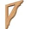 Ekena Millwork Funston Slat Smooth Bracket, Western Red Cedar, 3 1/2"W x 32"D x 36"H BKT04X32X36FST06SWR - alternate 1